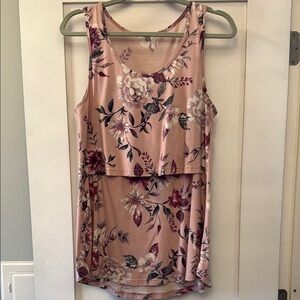 Latched Mama older style nursing tank top